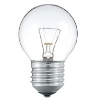 Лампа PHILIPS шарообразная P45 40W 230V E27 CL Лампа PHILIPS шарообразная P45 40W 230V E27 CL